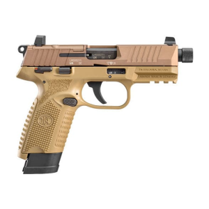 Fn FN 66101006 502 Tactical 22 LR 4.60\" Threaded Barrel 10+1 or 15+1 , Flat Dark Earth , Optics Ready - $468.05 at Classic Firearms