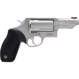 Taurus Taurus 45-410 Judge 45LC Revolver, Stainless Steel 5rd 2.5\" Barrel - 2441039T - $486.82 at Classic Firearms