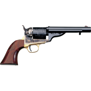 Taylors And Company Taylors and Company 0917 1872 Open-Top Single 45 Colt (LC) 5.5\" 6rd Walnut Navy Sized Grips Blued - $576.04 at Classic Firearms
