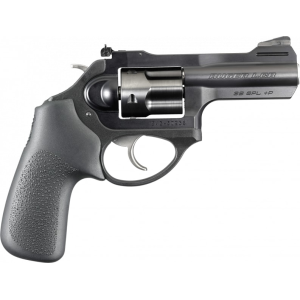 Ruger Ruger 5431 LCR LCRx 3\" DA/SA .38 Special 3\" 5 Hogue Tamer Monogrip Black Stainless Steel Revolver - $552.07 at Classic Firearms