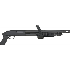 Mossberg Mossberg 50692 590 Chainsaw 12 Gauge 5+1 18.50\" Matte Blued Black Fixed Pistol Grip Black Polymer Grips - $537.64 at Classic Firearms