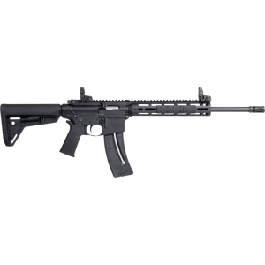 Smith & Wesson Smith & Wesson 10213 M&P15-22 Sport Semi-Auto 22 Long Rifle 16.5\" 25+1 Mbus Magpul MOE SL Black - $512.87 at Classic Firearms
