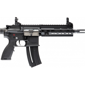 Heckler And Koch HK 81000404 HK416 Pistol Pistol 22 LR Caliber with 8.50\" Barrel, 10+1 Capacity, Overall Black Finish, Polymer Grip & Flip-Up Sights - $487.78 at Classic Firearms