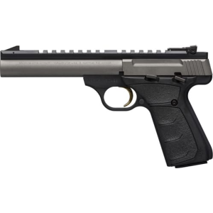 Browning Browning 051586490 Buck Mark Field Target .22 LR 5.5\" Tungsten Black 10RND* - $467.13 at Classic Firearms