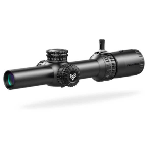 Swampfox Arrowhead LPVO Scope 1-10x24 SFP Red IR BDC 30mm Tube Riflescope - ARH11024-B