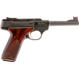 Browning Browning 051519490 Buck Mark Challenge Single 22 Long Rifle 5.5\" FOF 10+1 Rosewood Grip Black Aluminum Alloy - $599.99 at Classic Firearms