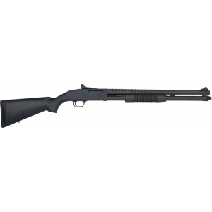 Mossberg Mossberg 50693 590 Persuader 12 Gauge 3\" 8+1 20\" Cylinder Bore Heat-Shield Barrel Matte Blued Rec with Ghost Ring Sight Black Stock - $498.27 at Classic Firearms