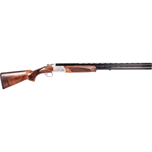 ATI GKOF20SV Cavalry SV Over/Under 20GA 26\" 3\" Turkish Walnut Stock Aluminum Alloy w/Engraving Blued
