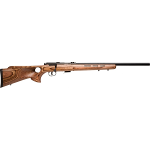 Savage Arms Savage Arms 93R17 BTV 17HMR Rifle, 21\" Blued Laminated Thumbhole - 96250 - $452.22 at Classic Firearms
