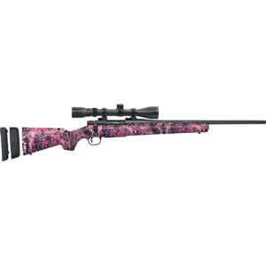 Mossberg Mossberg 28145 Patriot Youth Super Bantam Scoped Combo 5+1 Cap 20\" Matte Blued Barrel Muddy Girl Wild Fixed with Adjustable LOP Stock Right Hand 3-9x40mm Scope Weaver Style Bases - $456.21 at Classic Firearms