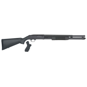 Mossberg Mossberg 50694 590 Persuader 12 Gauge 3\" 8+1 20\" Cylinder Bore Heat-Shield Barrel Matte Blued Rec Black Stock Includes Pistol Grip - $470.18 at Classic Firearms