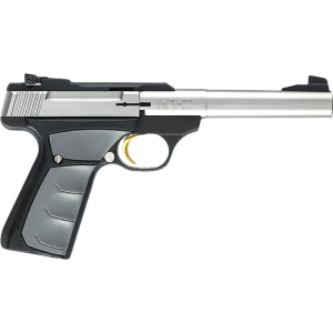 Browning Browning Buck Mark Camper Stainless UFX 22LR Pistol, 5.5\" Calif. Compliant Ultra Grip FX SS - 051-483490 - $459.99 at Classic Firearms