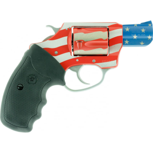 Charter Arms Charter Arms 23872 The Old Glory Undercover Singl/Double Actione 38 Special 2\" 5 Black Rubber American Flag - $463.91 at Classic Firearms