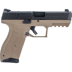 Iwi IWI US M9ORP17FD MASADA 9mm Luger 4.10\" 17+1 Flat Dark Earth Flat Dark Earth Steel Slide Textured Black Polymer Grip - $493.99 at Classic Firearms