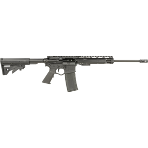 ATI ATIGAX5569ML Alpha-15 Maxx 5.56x45mm NATO 30+1 16\" Pencil Barrel, Black, Metal/Polymer Rec, 9\" Polymer M-LOK Handguard, OEM MM4 Stock, A2 Grip