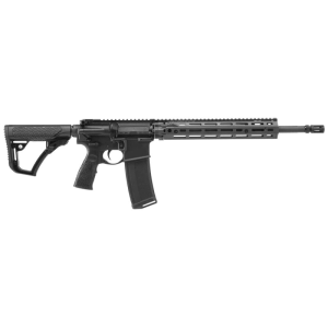Daniel Defense 0219110750047 DD4 Riii 16\" 30+1, Black, OEM Stock & Grip, 12.50\" M-Lok Handgaurd, Ambi Controls