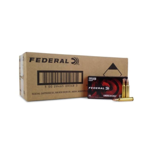 Federal Federal AE223N Case, American Eagle .223 Remington 62 GR Full Metal Jacket Boat Tail - 500 Round Case - $249.99 at Classic Firearms