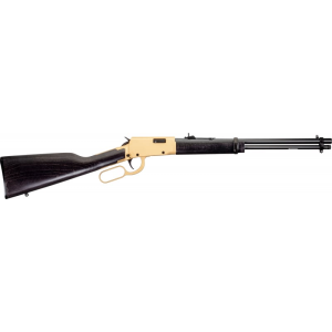 Rossi Rossi RL22181WDGLD2 Rio Bravo 22 LR 18\" 15+1 Polished Black Barrel Gold Finish Receiver Hardwood Stock - $393.62 at Classic Firearms