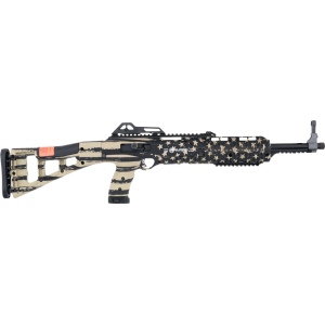 Hi-Point 4595TSFLGFDE Carbine 17.5\" TB 9rd Grand Union Flag FDE