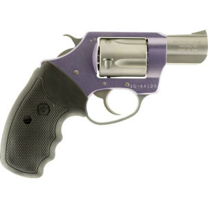 Charter Arms Charter Arms 52240 Pathfinder Lavender Lady DA/SA 22 LR 2\" 6 Black Rubber Stainless - $394.79 at Classic Firearms