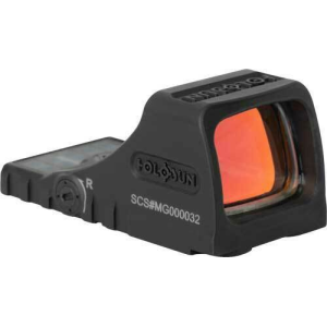 Holosun SCS-M-GR SCS Black 2/32 MOA Illuminated Green Circle w/Dot Reticle Fits Glock MOS