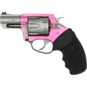 Charter Arms Charter Arms 53630 Boxer 6rd 2.20\" Pink Aluminum Frame Stainless Steel Cylinder/Barrel with Black Rubber Grip Revolver - $372.37 at Classic Firearms