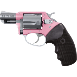 Charter Arms Charter Arms 53830 Undercover Lite Pink Lady DA/SA 38 Special 2\" 5 Black Rubber Stainless - $367.52 at Classic Firearms