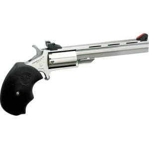 North American Arms NAA MMTM Magazine Mini Master Single 22 WMR 4\" 5 Black Rubber Black - $337.89 at Classic Firearms
