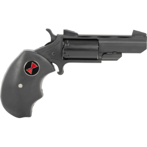 North American Arms North American Arms Naabwmcrk Black Widow Caliber with 2\" Barrel, 5rd Capacity Cylinder, Overall Stainless Finish, Finger Grooved Black Rubber Grip & Fixed Sights Revolver - $331.40 at Classic Firearms