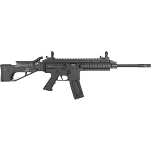 Mauser Blue Line Solutions / Mauser M-15 Semi-Automatic Rifle 16.5\" Barrel .22LR 22 Round Mag, Side Folding Stock W / Adjustable Riser, Black - Mfg #4150013 - $285.61 at Classic Firearms