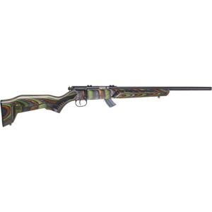 Savage Arms Savage Arms Mark II Minimalist Rifle 22 LR 10/rd 18\" Barrel Green Wood - $343.96 at Classic Firearms