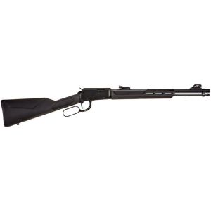 Rossi Rossi RL22W201SY Rio Bravo .22 WMR Lever Action 12+1 20\" Round Barrel, Black, Polished Metal Finish, Synthetic Stock - $323.32 at Classic Firearms