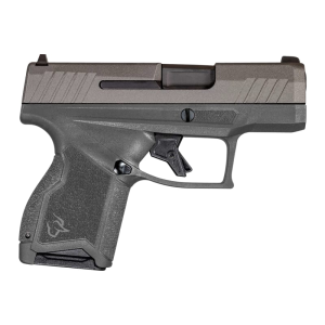 Taurus Taurus 1-GX4M93CG GX4 Micro-Compact Caliber with 3.06\" Barrel, 11+1 Capacity, Gray Finish Frame, Serrated Tungsten Gray Cerakote Steel Slide & Interchangeable Backstrap Grip Includes 2 Mags - $260.87 at Classic Firearms