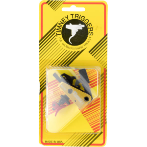 Timney Triggers Timney Triggers 660CE Calvin Elite AR Trigger with Red Shoe Steel w/Aluminum Housing Black/Gold - $279.65 at Classic Firearms