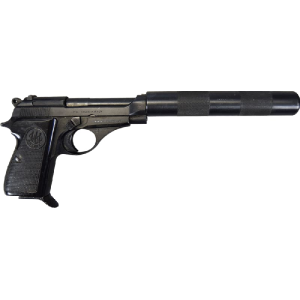 Beretta Beretta M-71 Pistol .22LR W / Faux Suppressor, Semi-Auto, Surplus - Good to Excellent Condition - $299.99 at Classic Firearms