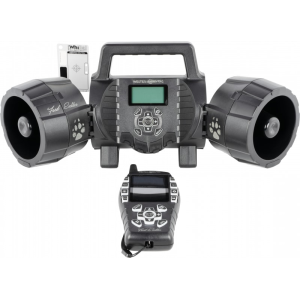 Western Rivers WRC-EGC-DS Eichler Dual Speaker Electronic Call Multiple Sounds Attracts Predators Features Remote Control Black Plastic