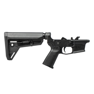 Aero Precision Aero Precision EPC-9 Carbine Complete Lower Receiver with MOE Grip and MOE SL Carbine Stock - Anodized Black - APAR620558 - $299.99 at Classic Firearms