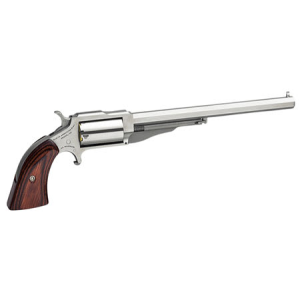 North American Arms NAA 18606 1860 Hogleg 6\" Single .22 Mag 6\" 5 Wood Stainless Revolver - $318.38 at Classic Firearms