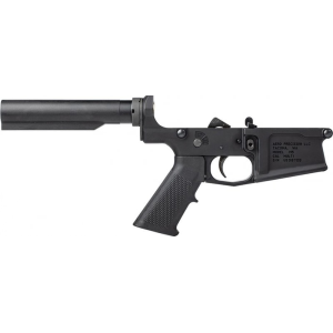 Aero Precision Aero Precision M5 (.308) Carbine Complete Lower Receiver w/ A2 Grip, No Stock - Anodized Black - APAR308214 - $394.99 at Classic Firearms