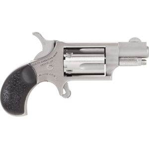 North American Arms NAA 22MSGRCHSS 22 Mini Revolver Carry Combo Single 22 WMR 1.13\" 5 Black Rubber Stainless - $273.13 at Classic Firearms