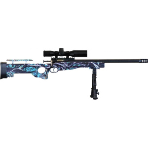 Crickett 22 LR Precision Rifle Serenity Complete Package Blued Scope .22 LR Single Shot 16 1/8\" Barrel - Chipmunk
