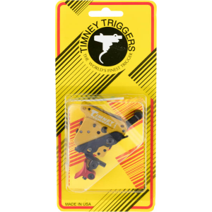 Timney Triggers Timney Triggers 520CE-A Calvin Elite Custom Remington 700 RH Trigger with Red Adjustable Shoe Steel/Aluminum Black/Gold - $264.10 at Classic Firearms