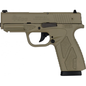 Bersa Bersa BP9FDECC 9MM Slimline Compact Pistol, Semi-Auto, 3.3in, 8rd, FDE - $289.99 at Classic Firearms