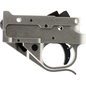 Timney Triggers 1022-1C-16 Ruger 10/22 Trigger with Black Shoe Steel w/Aluminum Housing Silver/Black