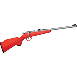 Henry Henry H005S Mini Bolt Action Bolt 22 Short/Long/Long Rifle 16.25\" 1 Synthetic Orange Stock Stainless Steel - $254.66 at Classic Firearms