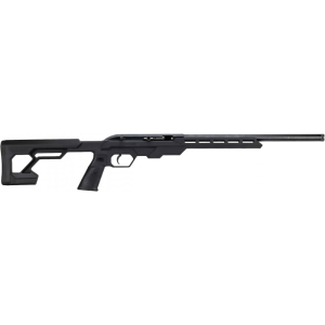 Savage Arms Savage Arms 45125 64 Precision .22LR 20rd 16.5\" HB Synthetic Chassis FDE - $271.03 at Classic Firearms