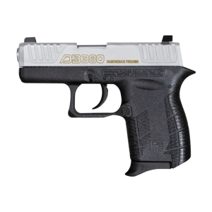 Diamondback Diamondback DB0100E022 G4 6+1 2\" Stainless Steel Barrel, Nickel Boron Serrated w/Laser Logo Slide, Black Polymer Frame w/Beavertail, Black Polymer Grips - $294.00 at Classic Firearms