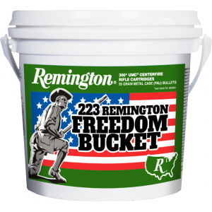 Remington Remington L223R3BC Freedom Bucket 223 Rem 55 GR FMJ 300 Bucket - $190.33 at Classic Firearms