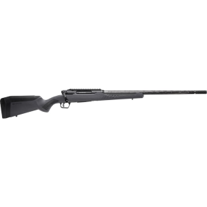 Savage Arms Savage Arms 57902 Impulse Mountain Hunter 3+1 24\" Threaded Proof Research Carbon Fiber Barrel, Gray AccuStock with Black Rubber Cheek Piece and Grips - $1998.89 at Classic Firearms