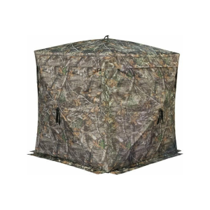 Rhino Blinds R180RTE Hybrid R180 See Through Realtree Edge 150 Denier/Mesh 58\" x 58\" 66\" High
